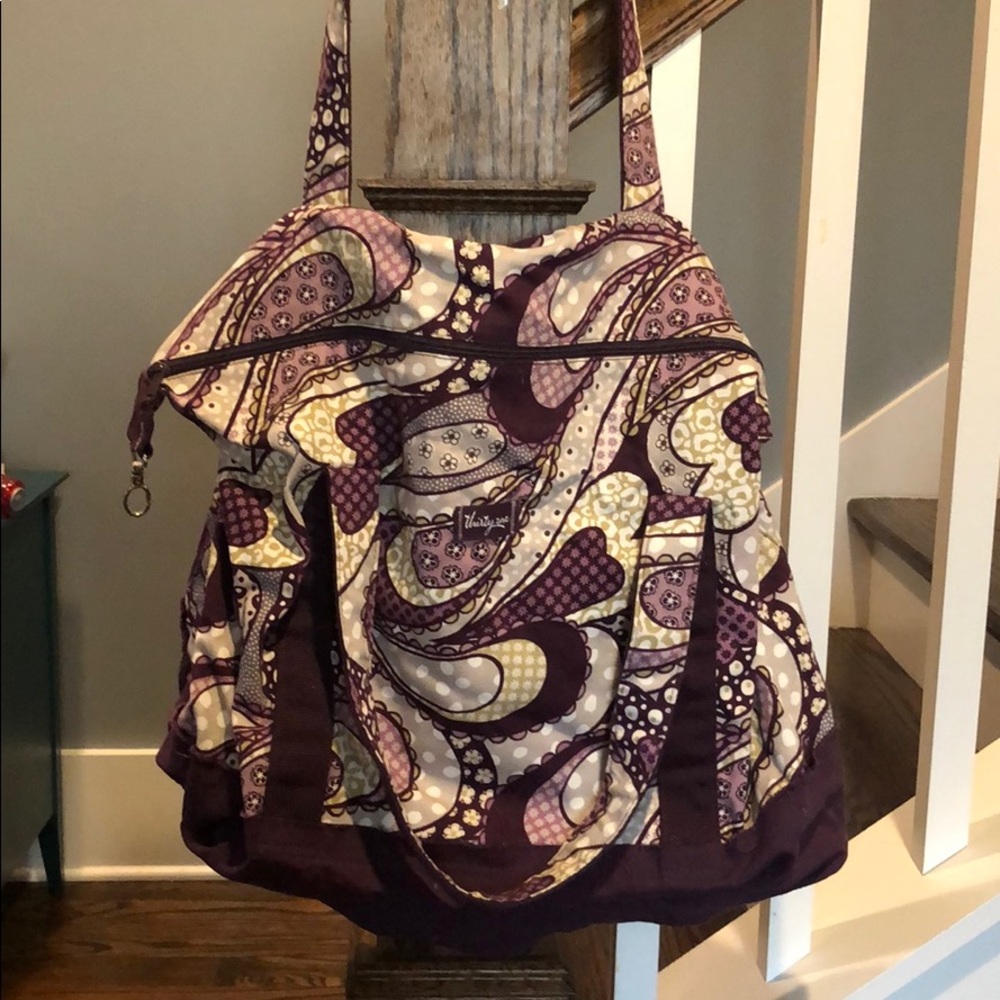 Thirty-One Retro Metro Purple Paisley